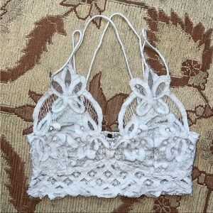 Free People FP One Pale Grey Adella Bralette.